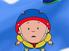 Caillou Tackles the Climbing Wall