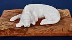 Antiques Roadshow | Appraisal: Roseville "Ivory" Dog Figurine, ca. 1932 | PBS