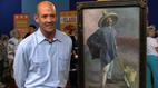 Antiques Roadshow | Interview:  1904 Diego Rivera "El Albañil" Oil Painting | PBS