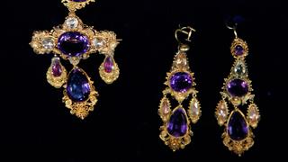 Appraisal: Georgian Cannetille Jewelry Suite