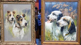 Appraisal: Arthur Wardle Oil & Decorative Painting