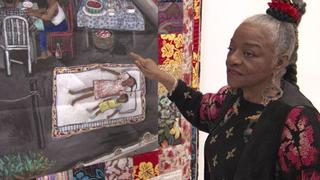 Faith Ringgold - Creating Tar Beach story quilt