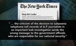 How Far Should Government Go in Investigation of Leaks?