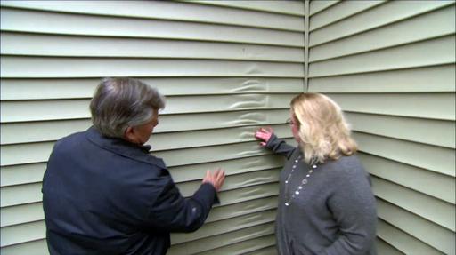 Melted Vinyl Siding, Energy Audit Video Thumbnail
