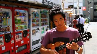 Life on Four Strings: Jake Playing in the Streets of Tokyo