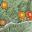 Hatchery and Dam Map