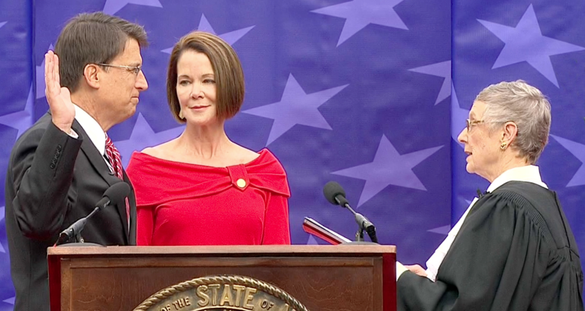 Governor Pat McCrory Swearing In Ceremony