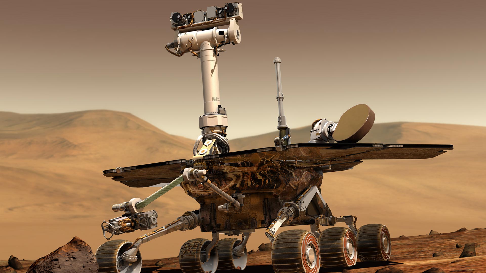 Anatomy of a Mars Rover