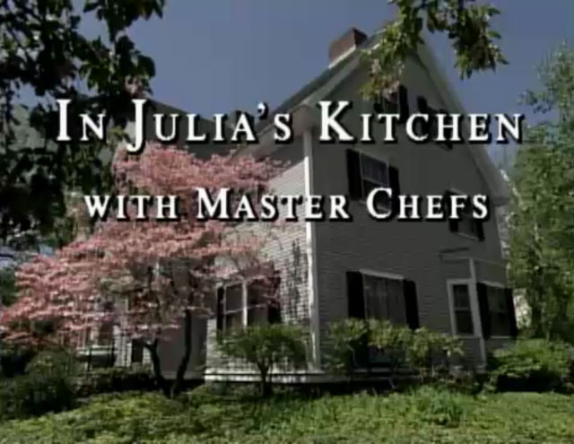 Get Recipes from In Julia's Kitchen with Master Chefs