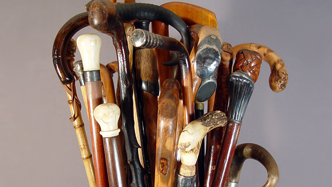 Collecting Walking Sticks and Canes