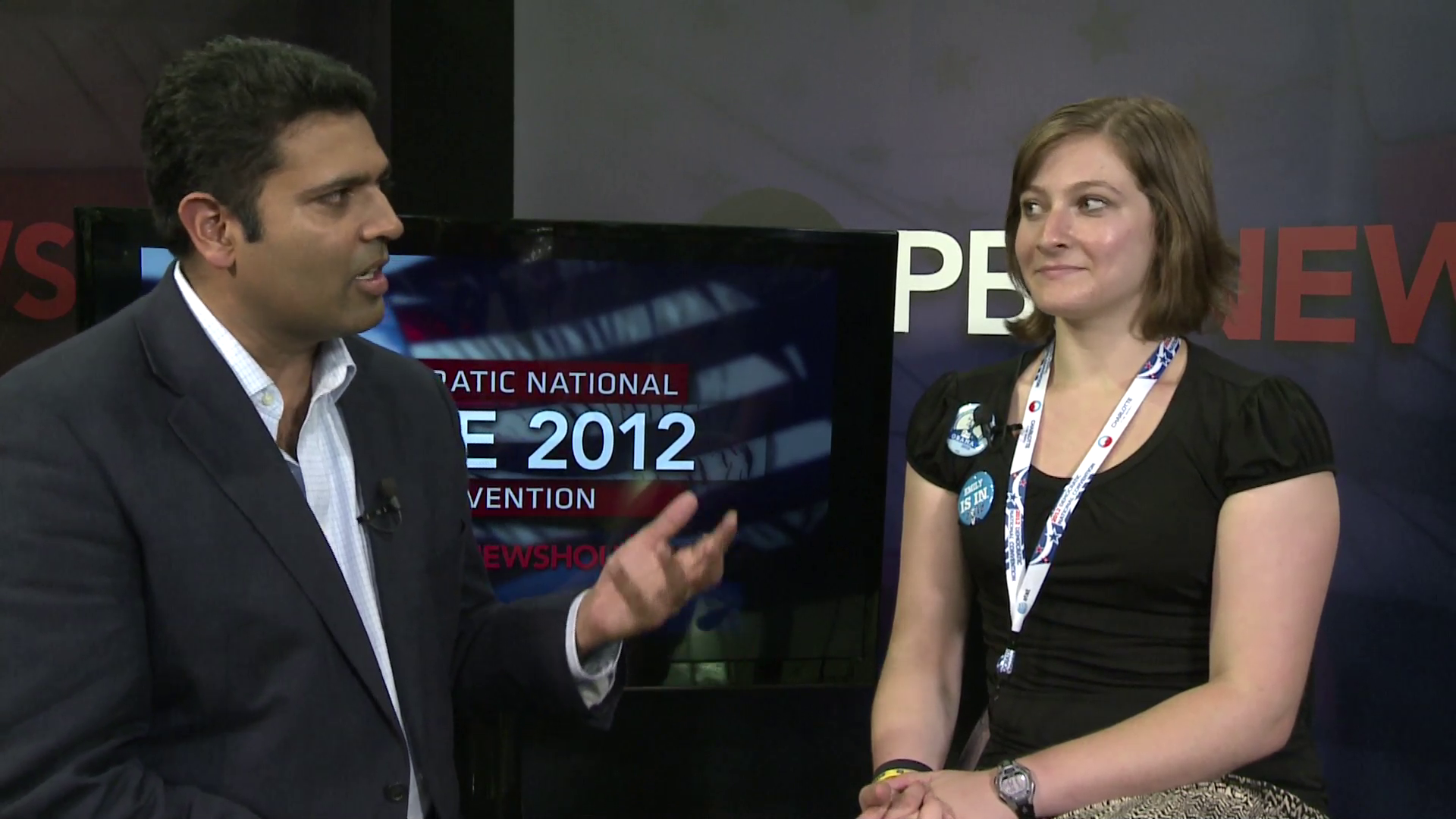 NH Delegate Emily Gold at the DNC