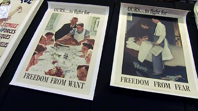 Inspiration for a Nation: Norman Rockwell's "Four Freedoms"