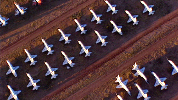 Where Combat Planes Retire